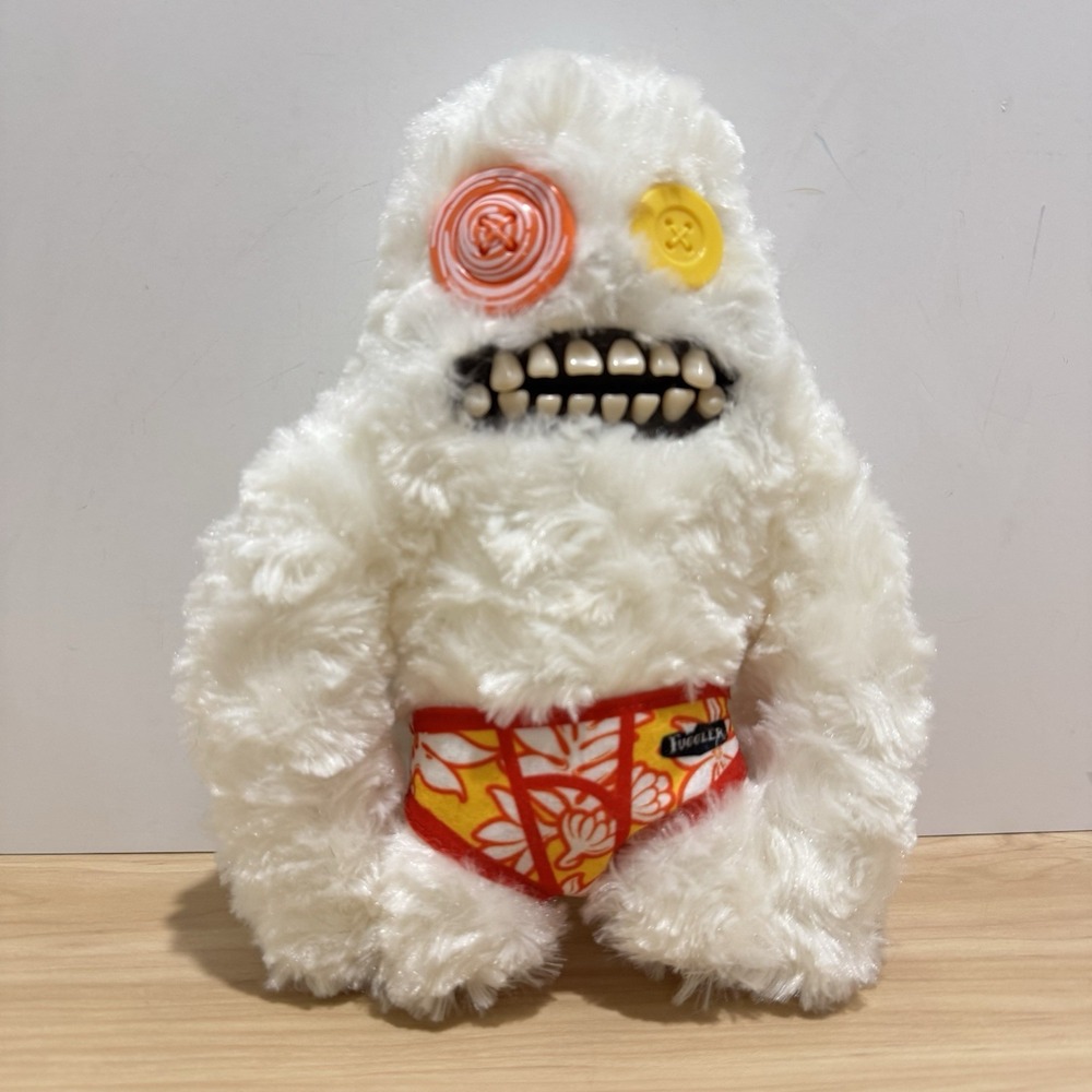 Fuggler Funny Ugly Monster Plush 8.7" Budgie Edition Sasquoosh 2024 Ugly Teeth